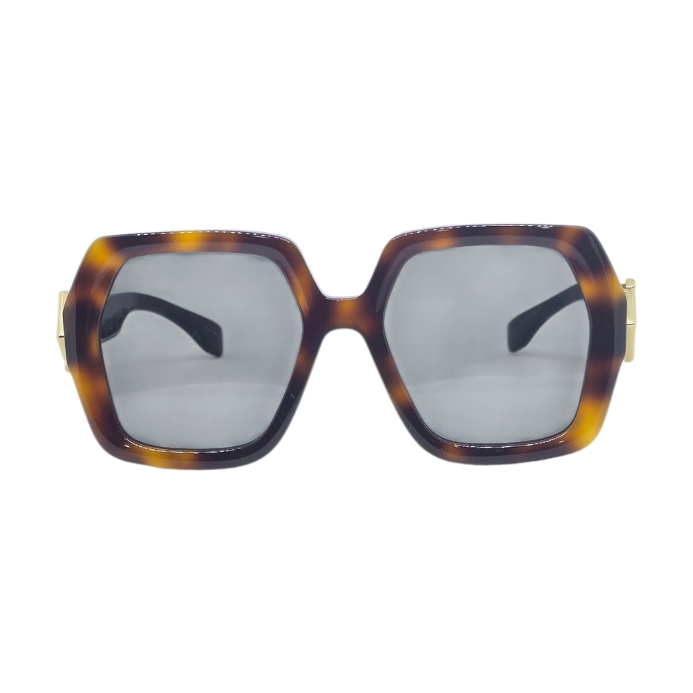 FENDI FENDI Tortoise Shell Square Sunglasses 100% AUTHENTIC